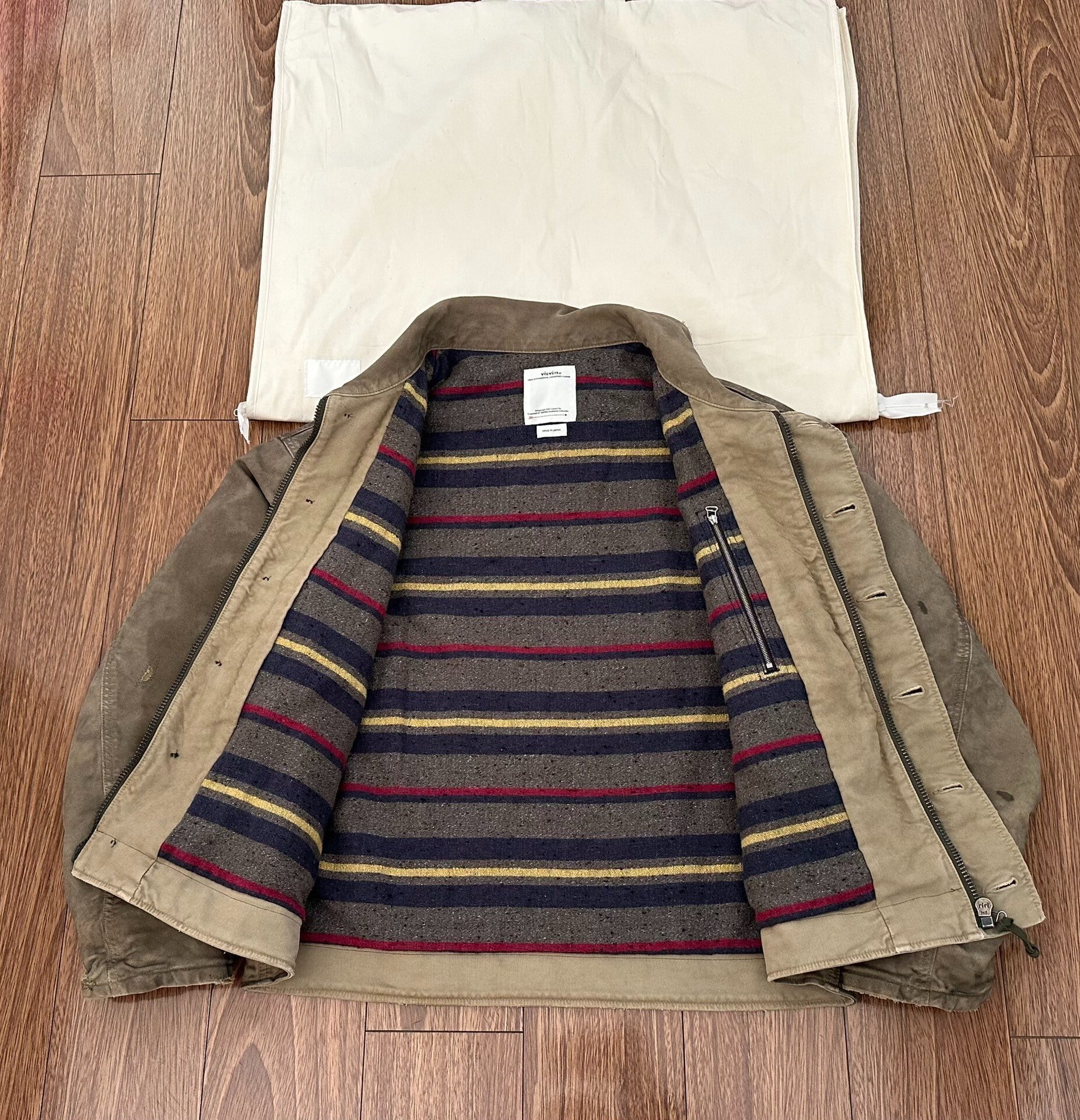 VISVIM 22AW PURSER DECK JKT — detail