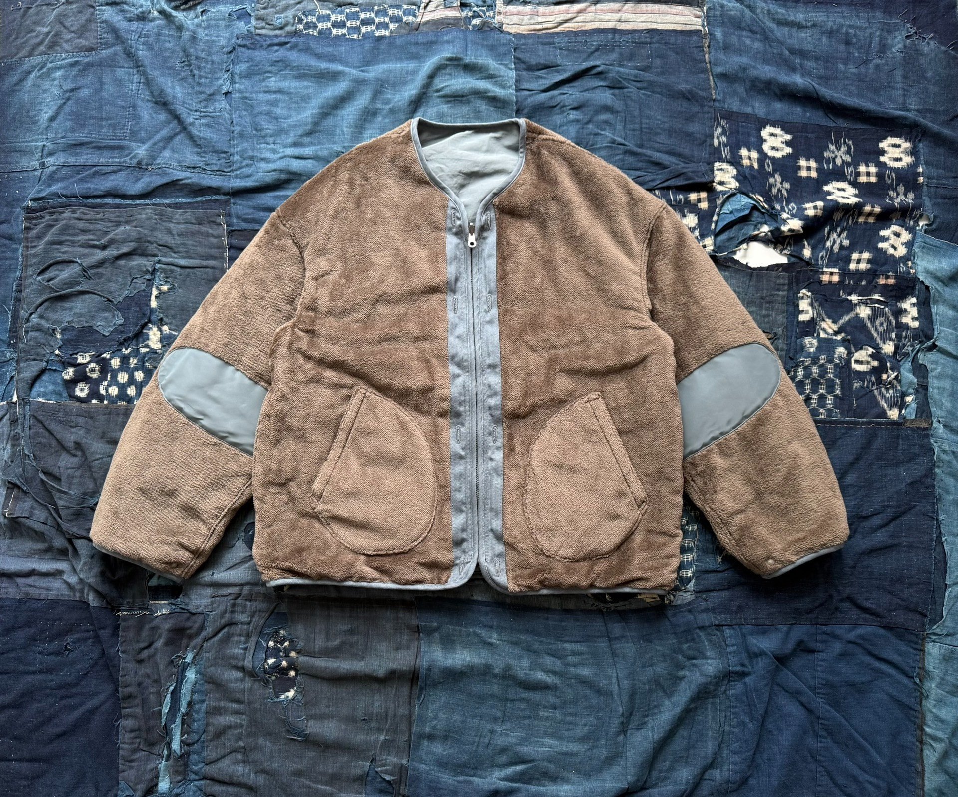 VISVIM 26SS SPOT IRIS LINER JKT — back