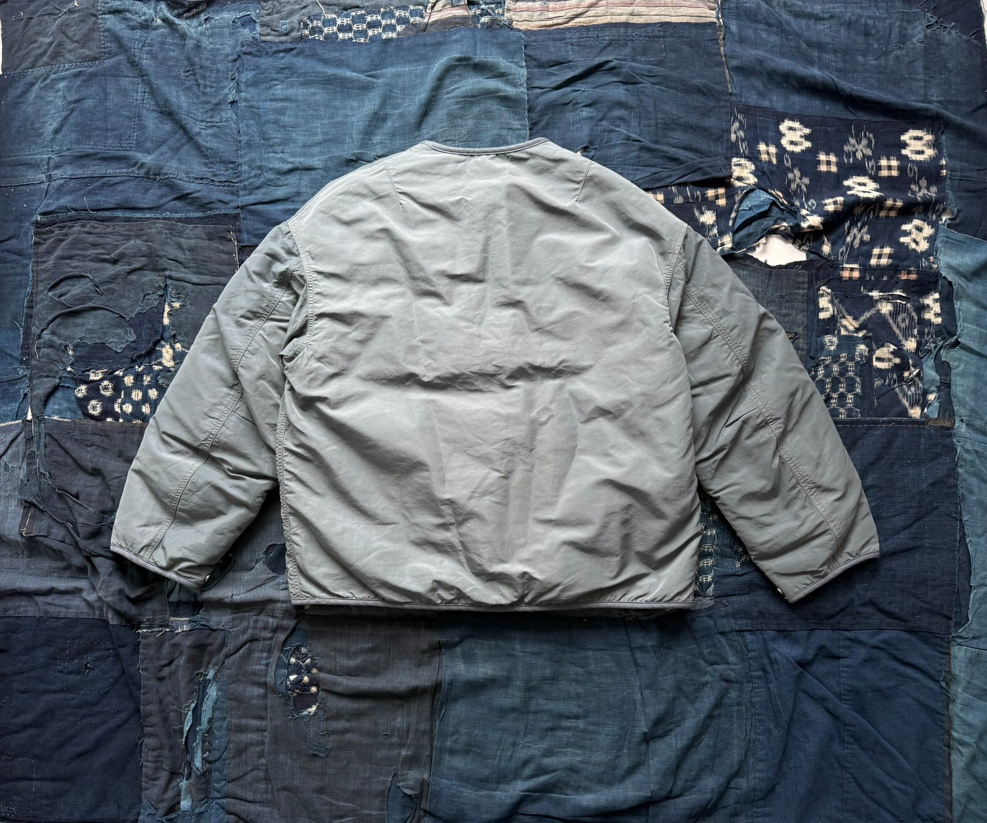 VISVIM 26SS SPOT IRIS LINER JKT — front