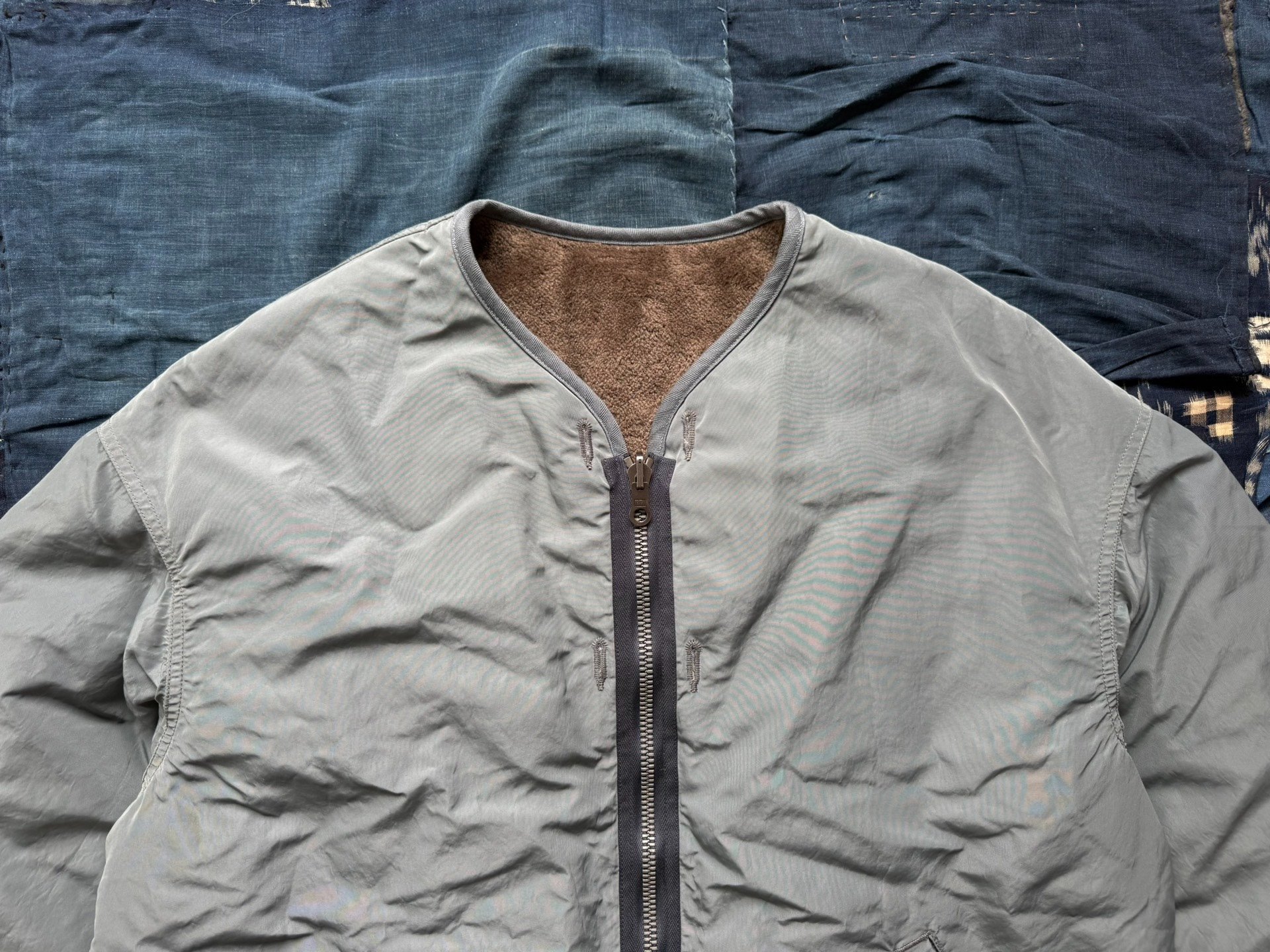 VISVIM 26SS SPOT IRIS LINER JKT — detail