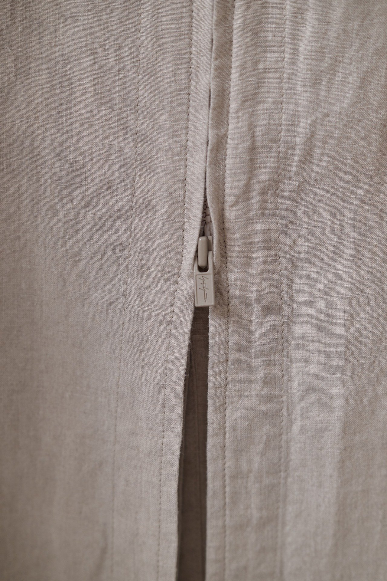Yohji Yamamoto 22SS Linen Shirt — label