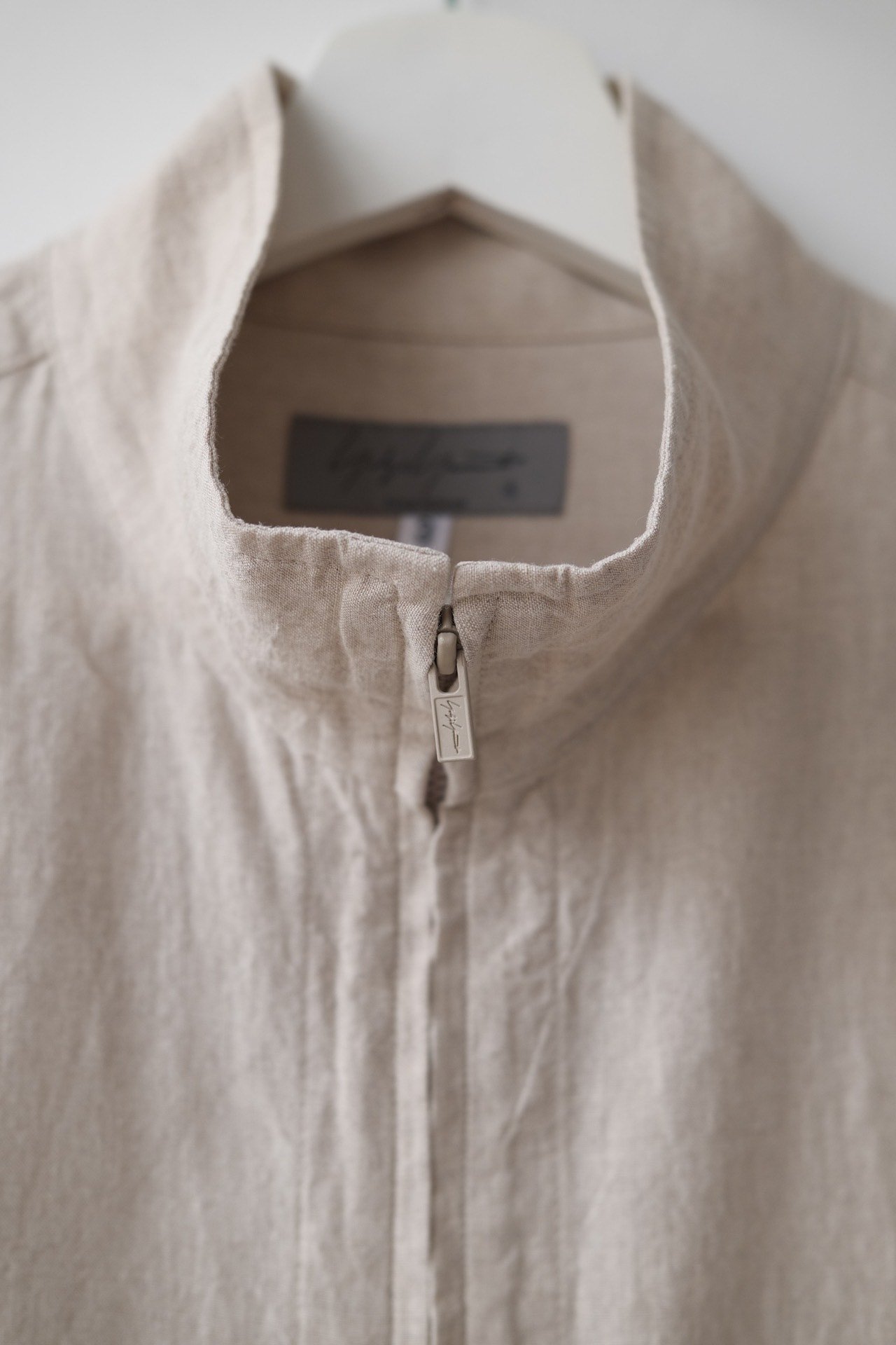 Yohji Yamamoto 22SS Linen Shirt — back