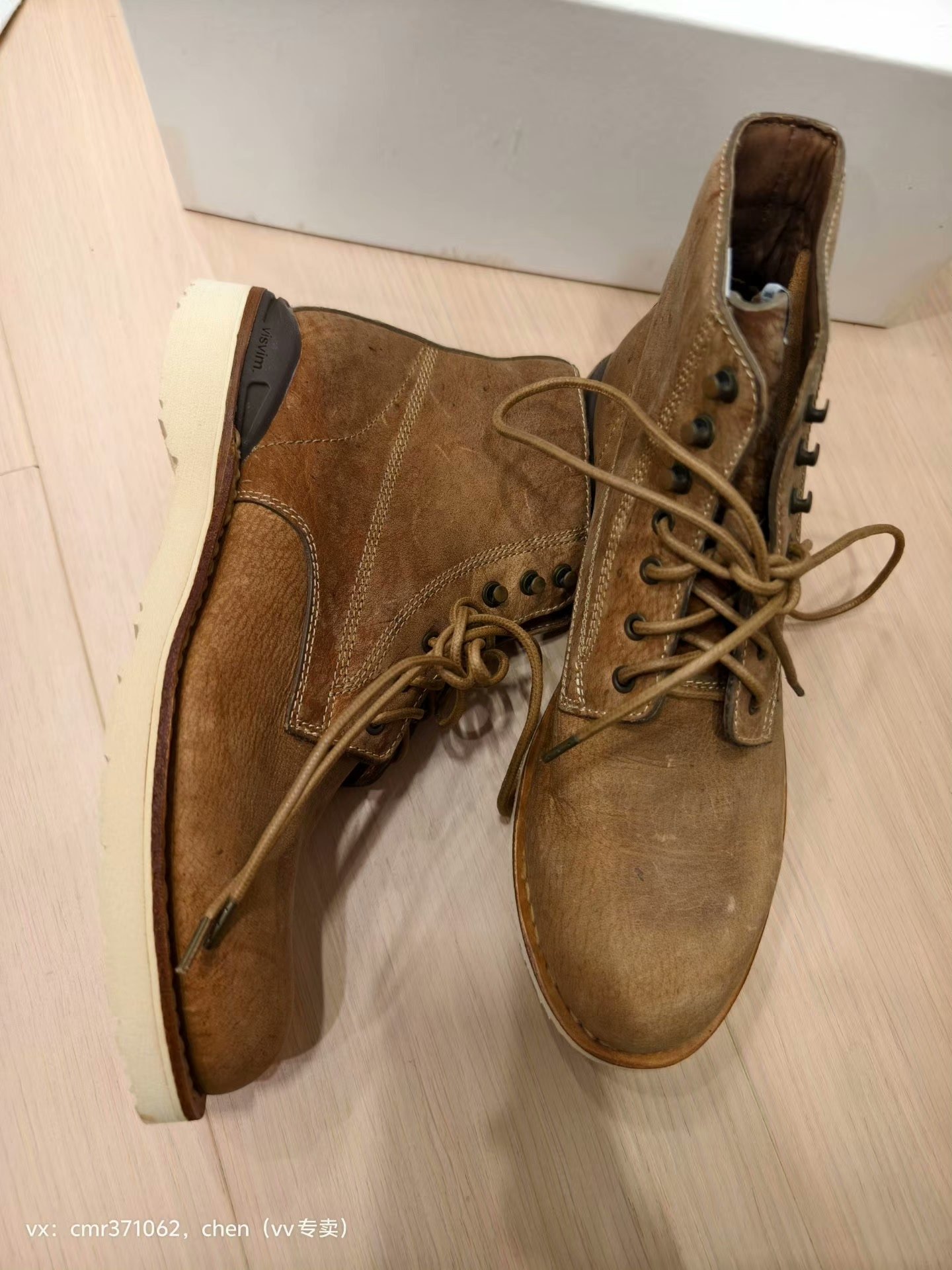 visvim 11 Virgil Boots Kudu Folk — front