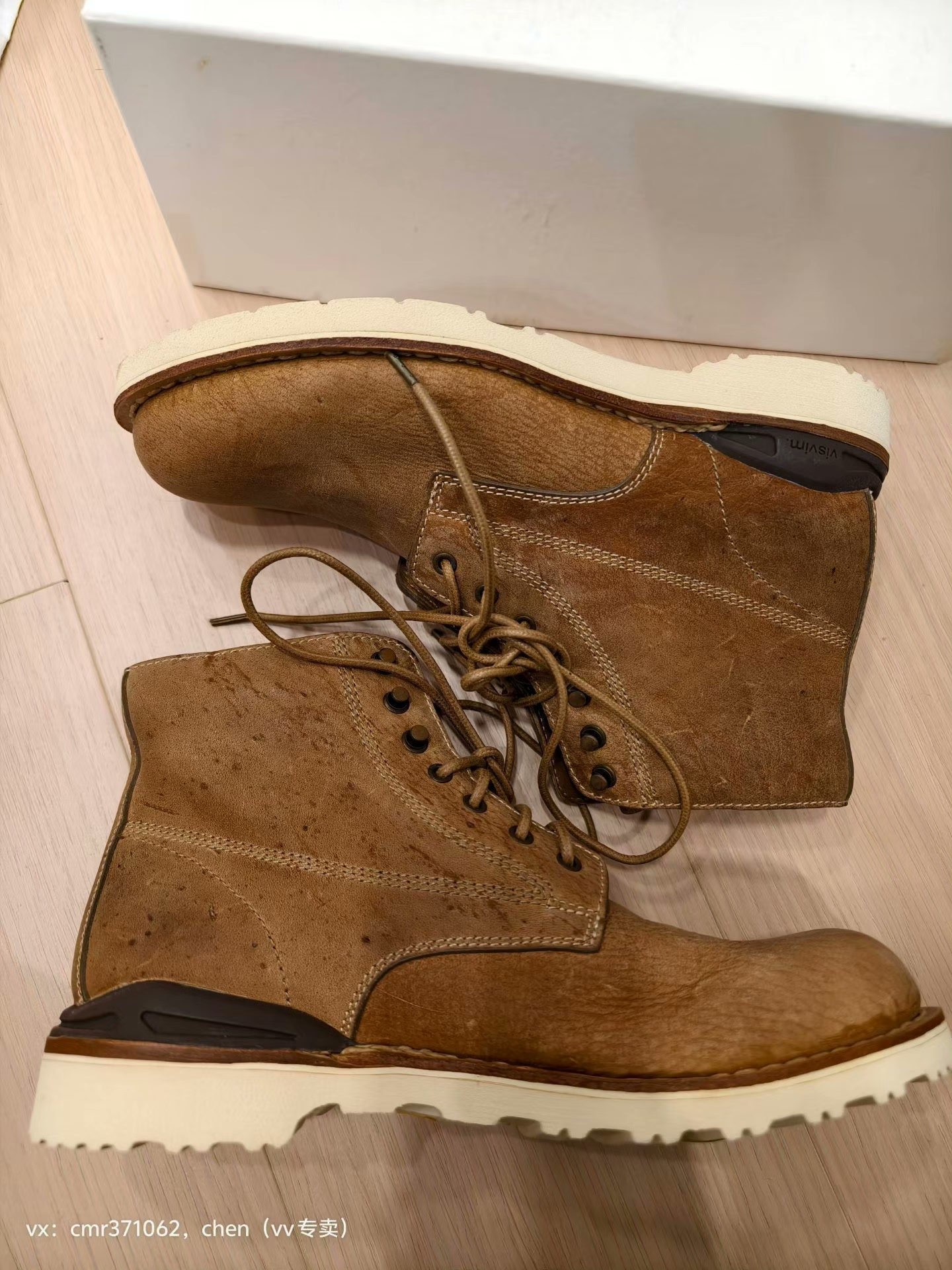 visvim 11 Virgil Boots Kudu Folk — back