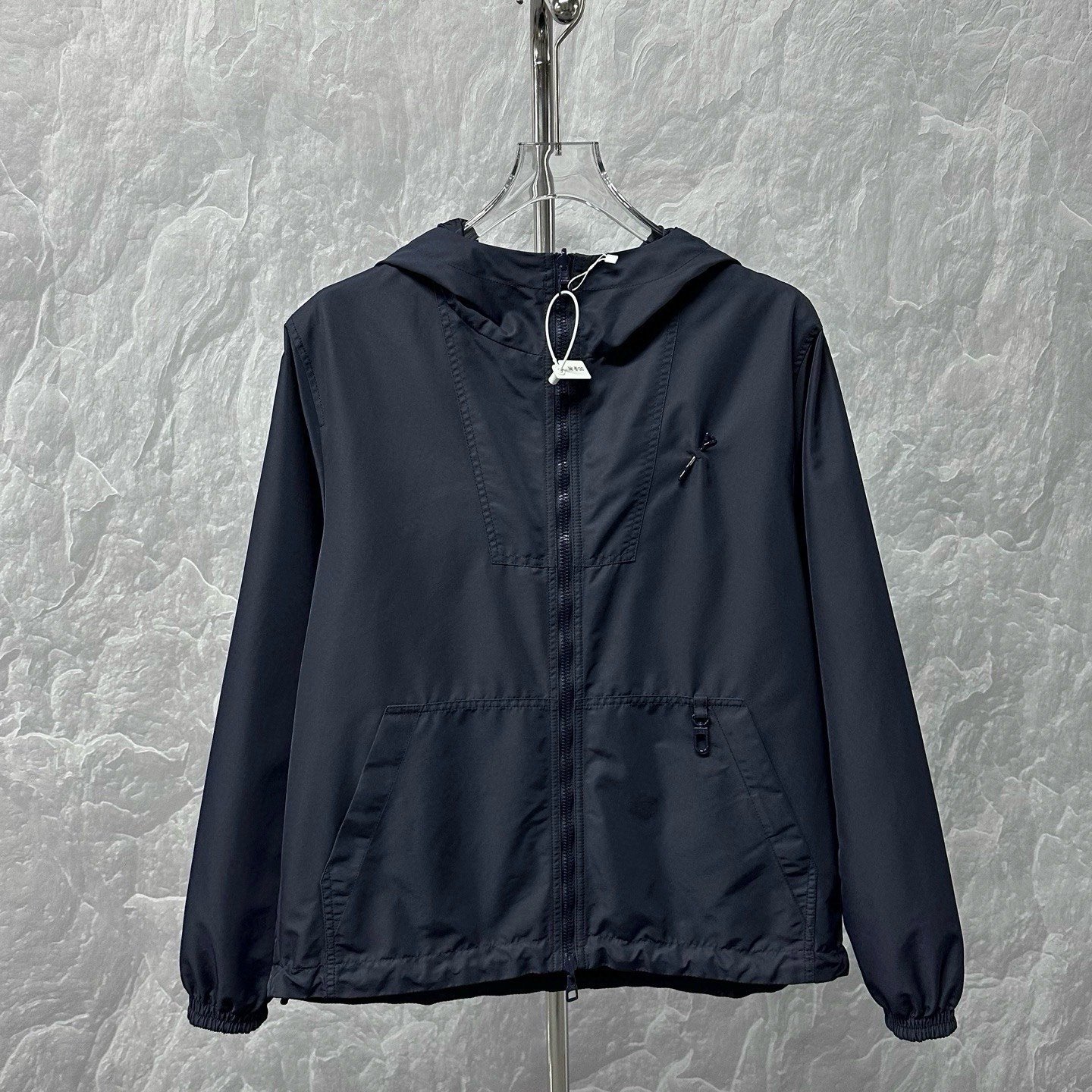 Louis Vuitton Reversible Monogram Pin Hooded Jacket — detail
