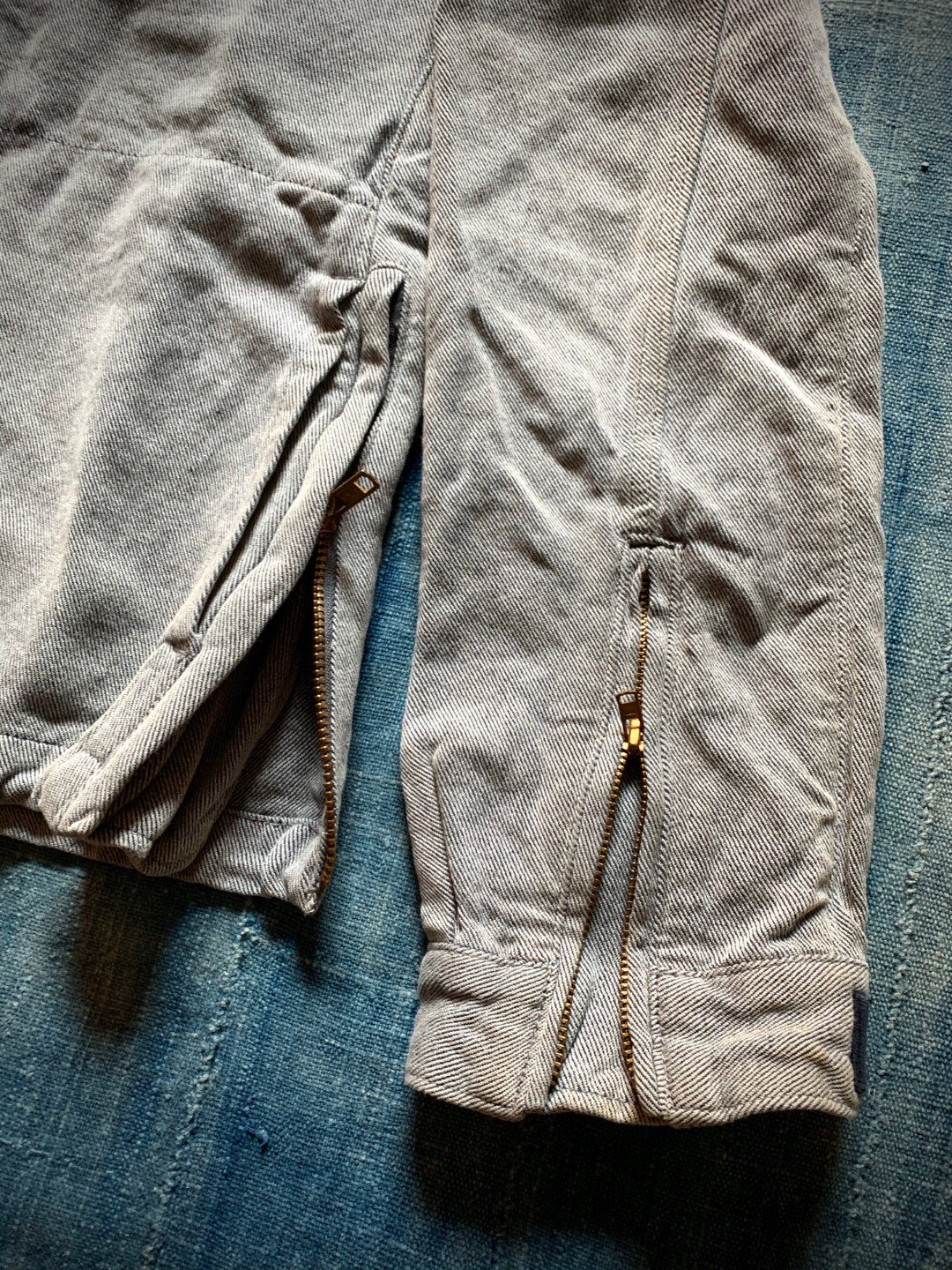 Visvim Chinook Parka Oil Paint Canvas FIL — label
