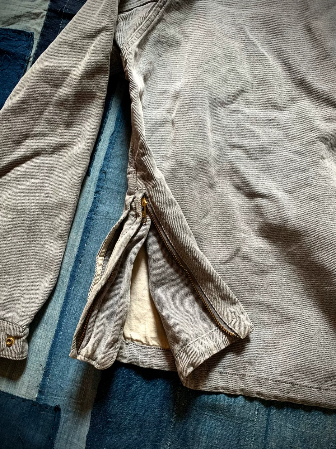 Visvim Chinook Parka Oil Paint Canvas FIL — back