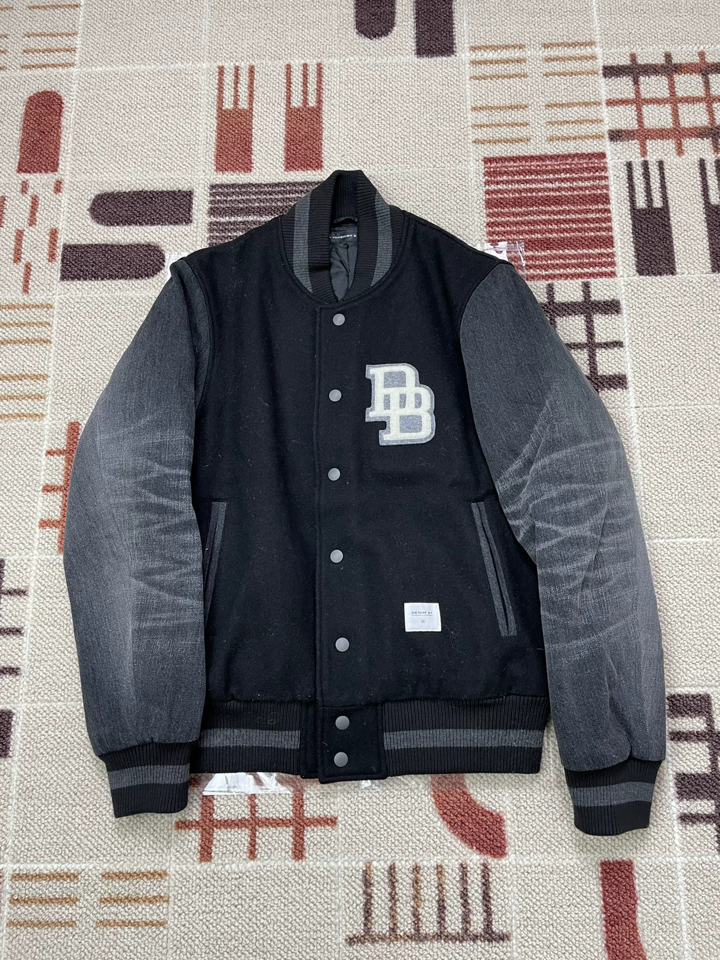 Denim by Vanquish Fragment Washed Wool Jacket