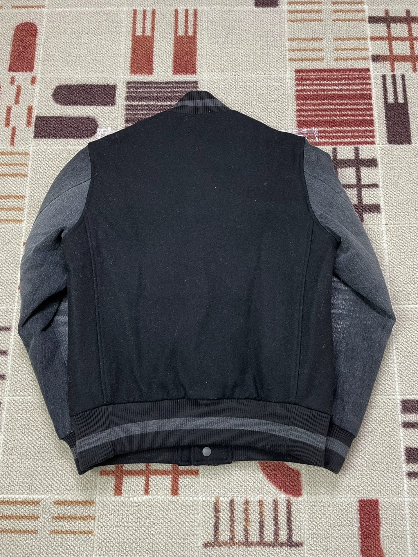 Denim by Vanquish Fragment Washed Wool Jacket — front