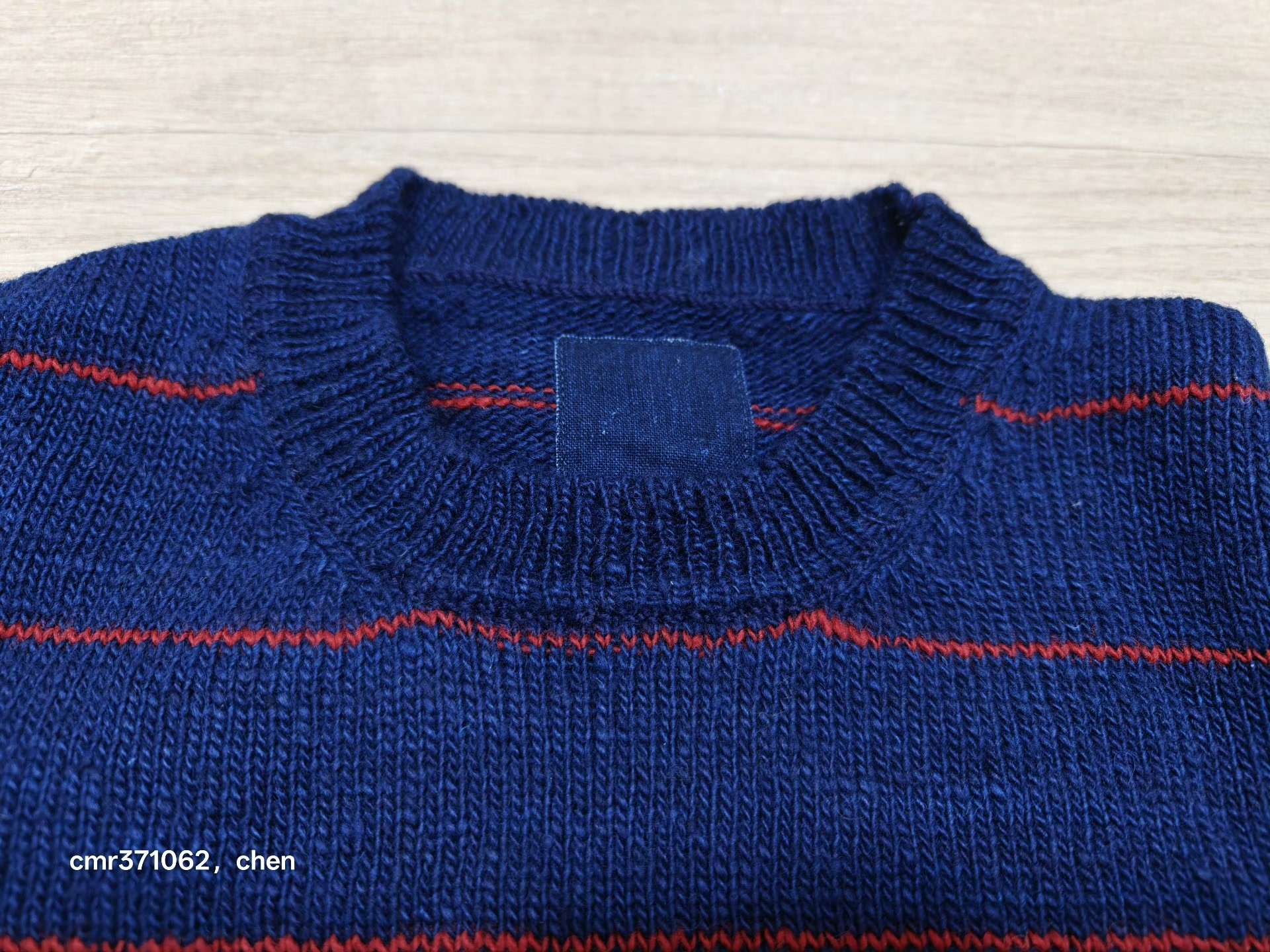 VISVIM 16 ICT CREWNECK SWEATER N.D — back