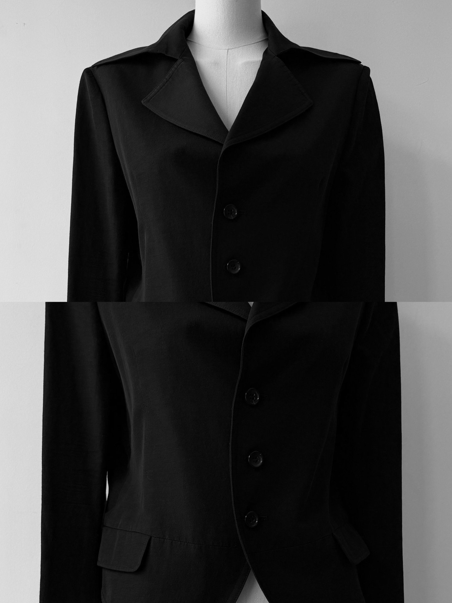 Yohji Yamamoto Y's 07SS Short Jacket — label