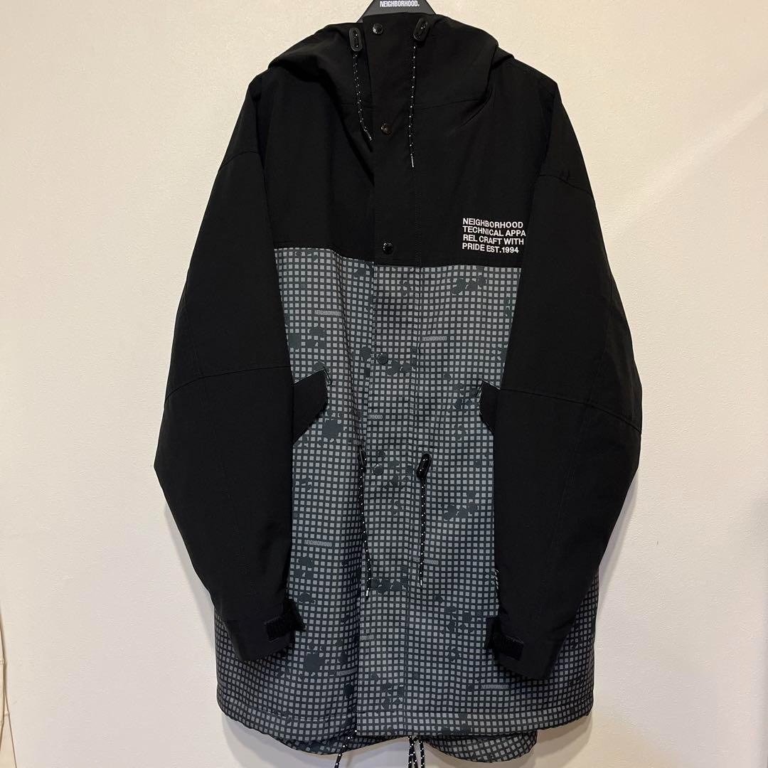 NEIGHBORHOOD CAMOUFLAGE M-51 COAT — label