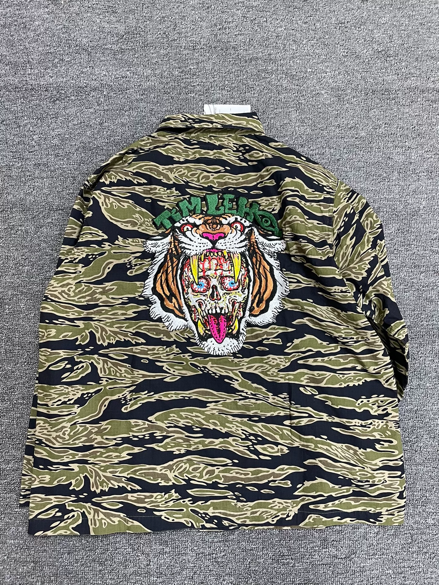 Wacko Maria Camouflage Tiger Head Jacket — front