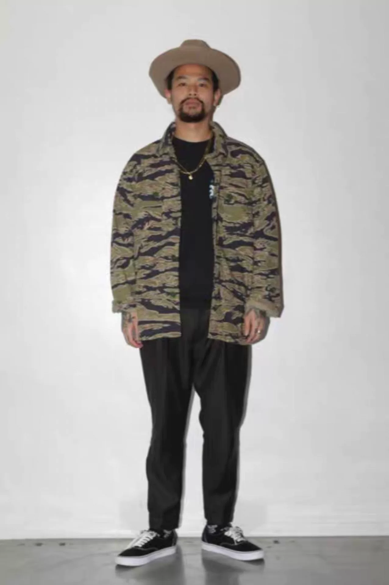 Wacko Maria Camouflage Tiger Head Jacket