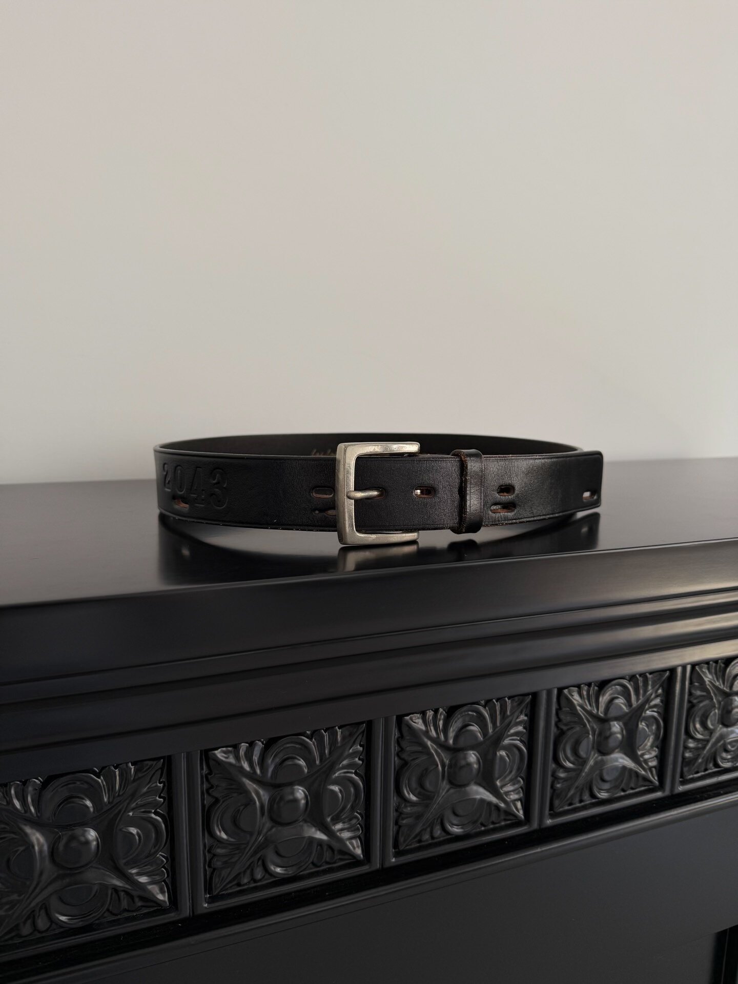 Yohji Yamamoto Pour Homme Leather Belt