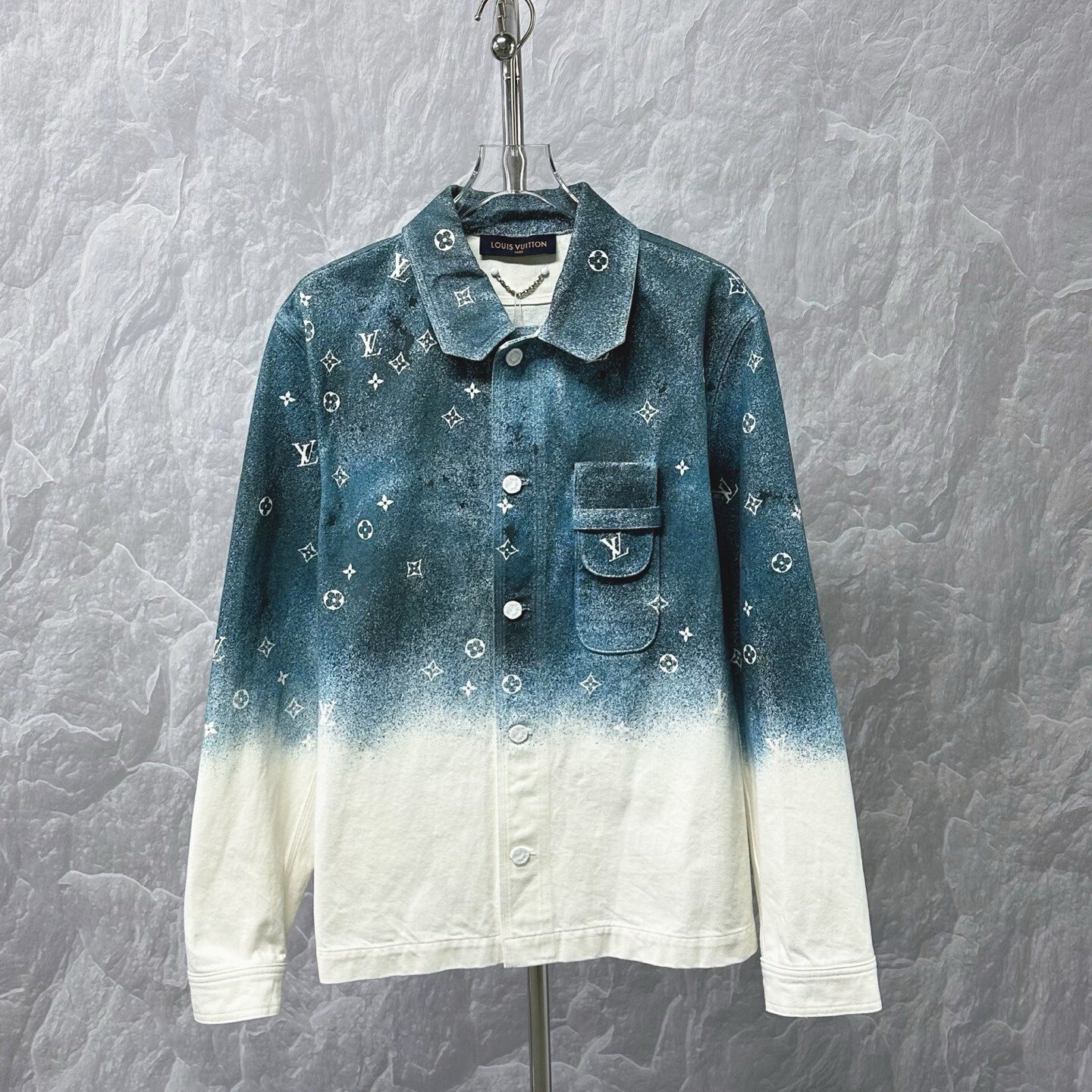 Louis Vuitton Monogram Gradient Denim Jacket