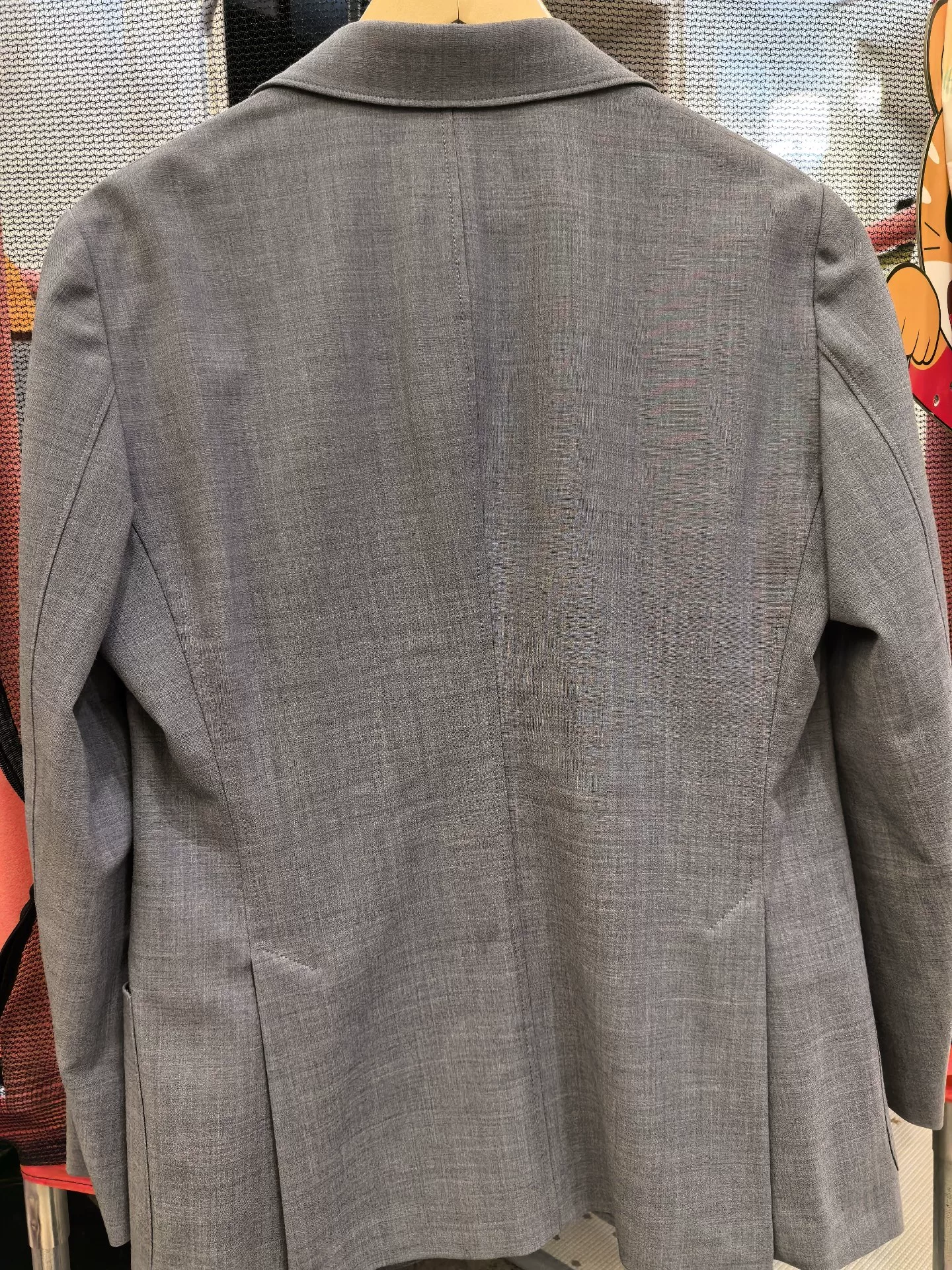 Giorgio Armani Gray Suit Jacket — label