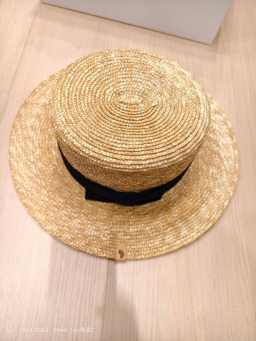VISVIM 16SS LLOYD BOATER HAT — front