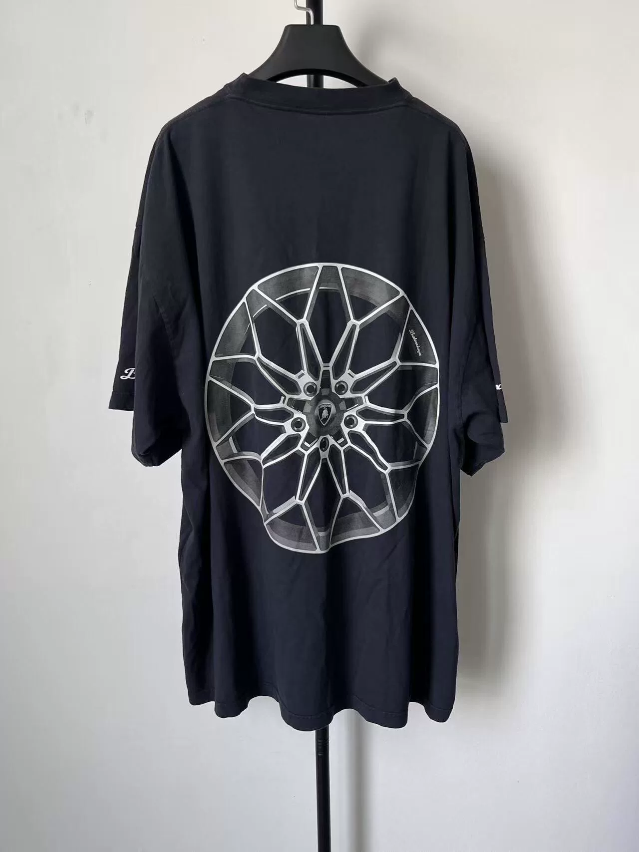 Balenciaga x Lamborghini Short-Sleeve T-Shirt — front