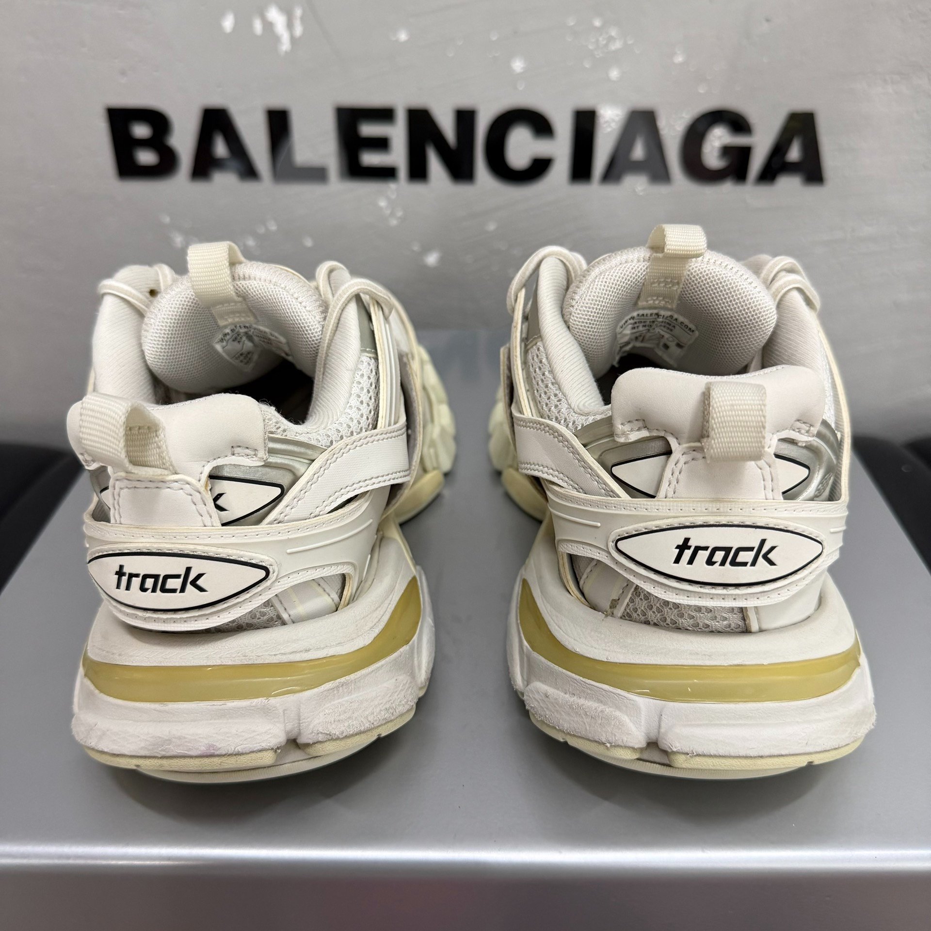 Balenciaga Track White Chunky Sneakers 36 — label