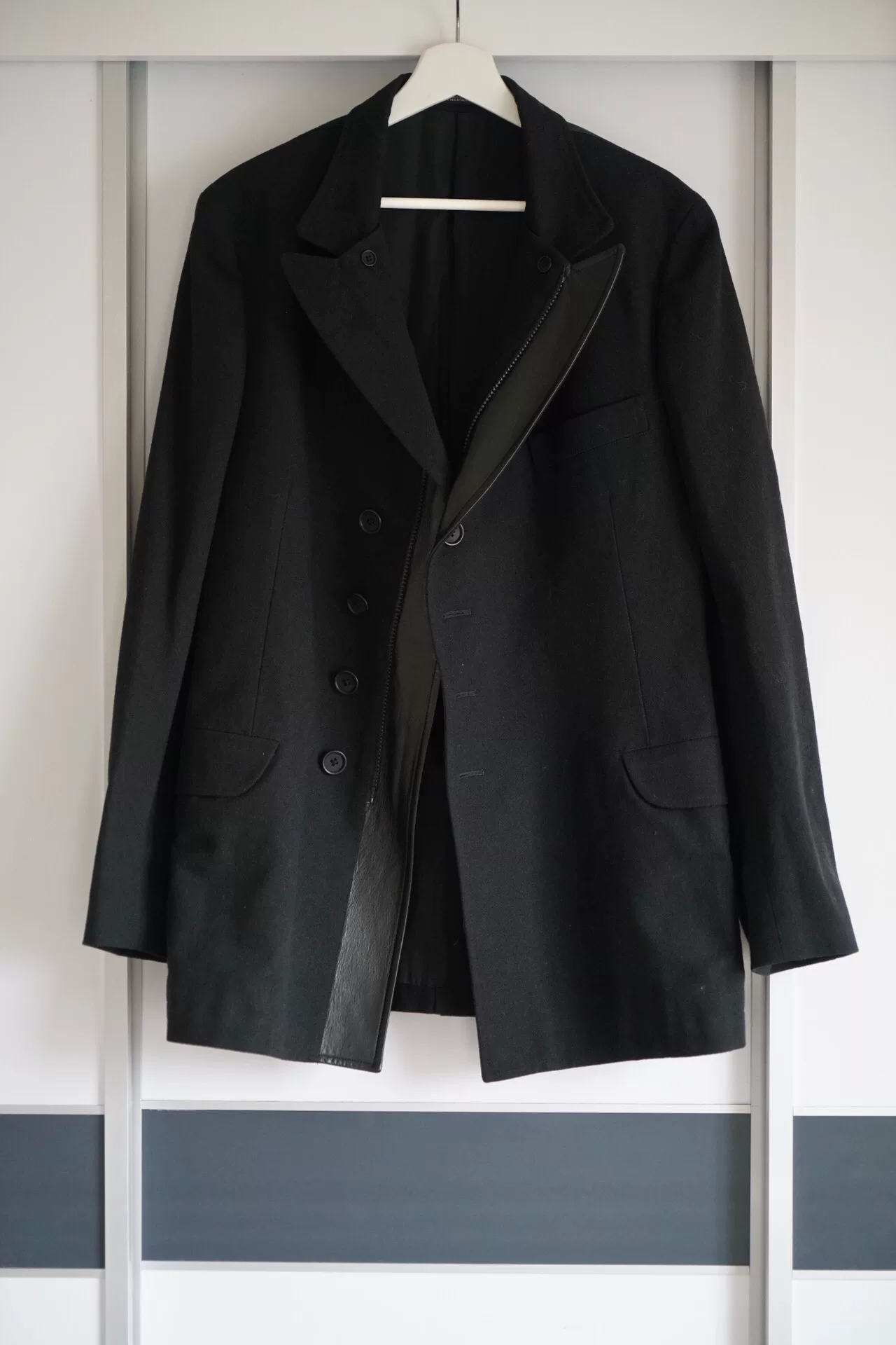 Yohji Yamamoto 13AW Asymmetric Zip Blazer