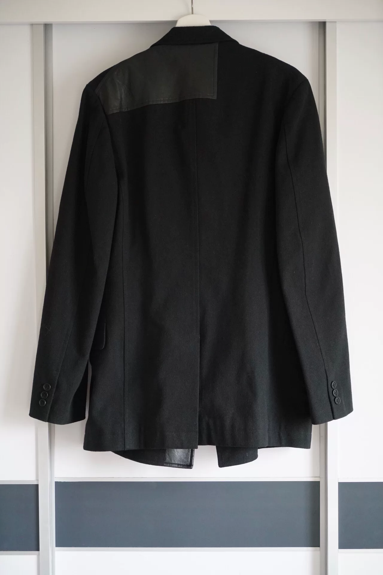 Yohji Yamamoto 13AW Asymmetric Zip Blazer — front