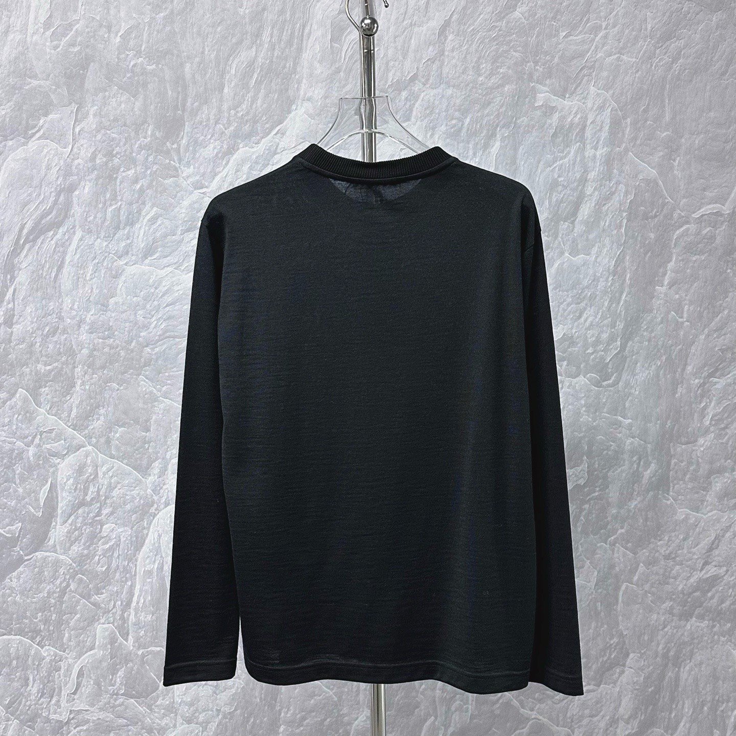 Louis Vuitton SS24 Crystal Logo Long-Sleeve T-Shirt — back