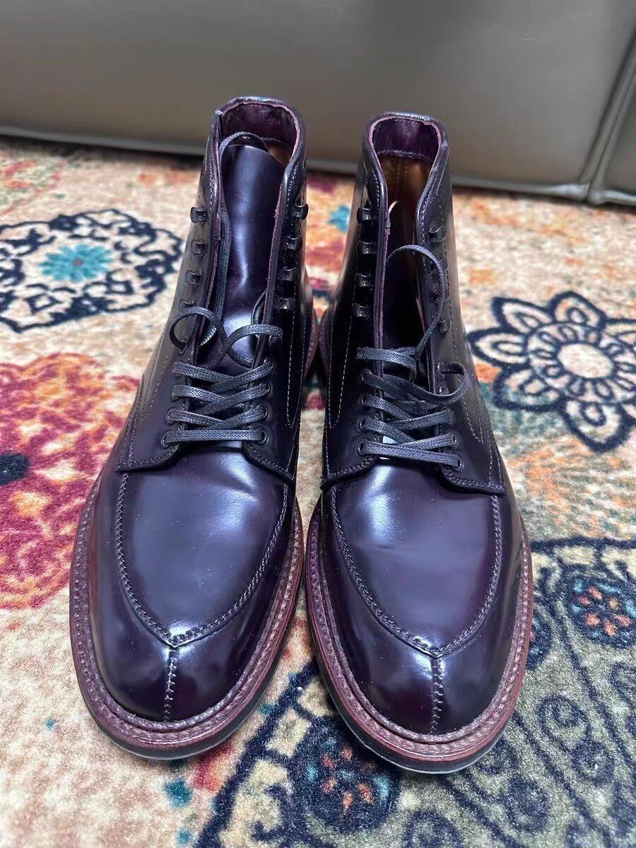Alden Vtip Horsehide Boot — label