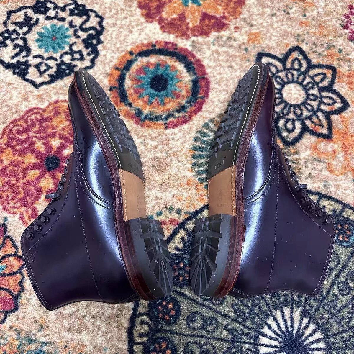 Alden Vtip Horsehide Boot — back