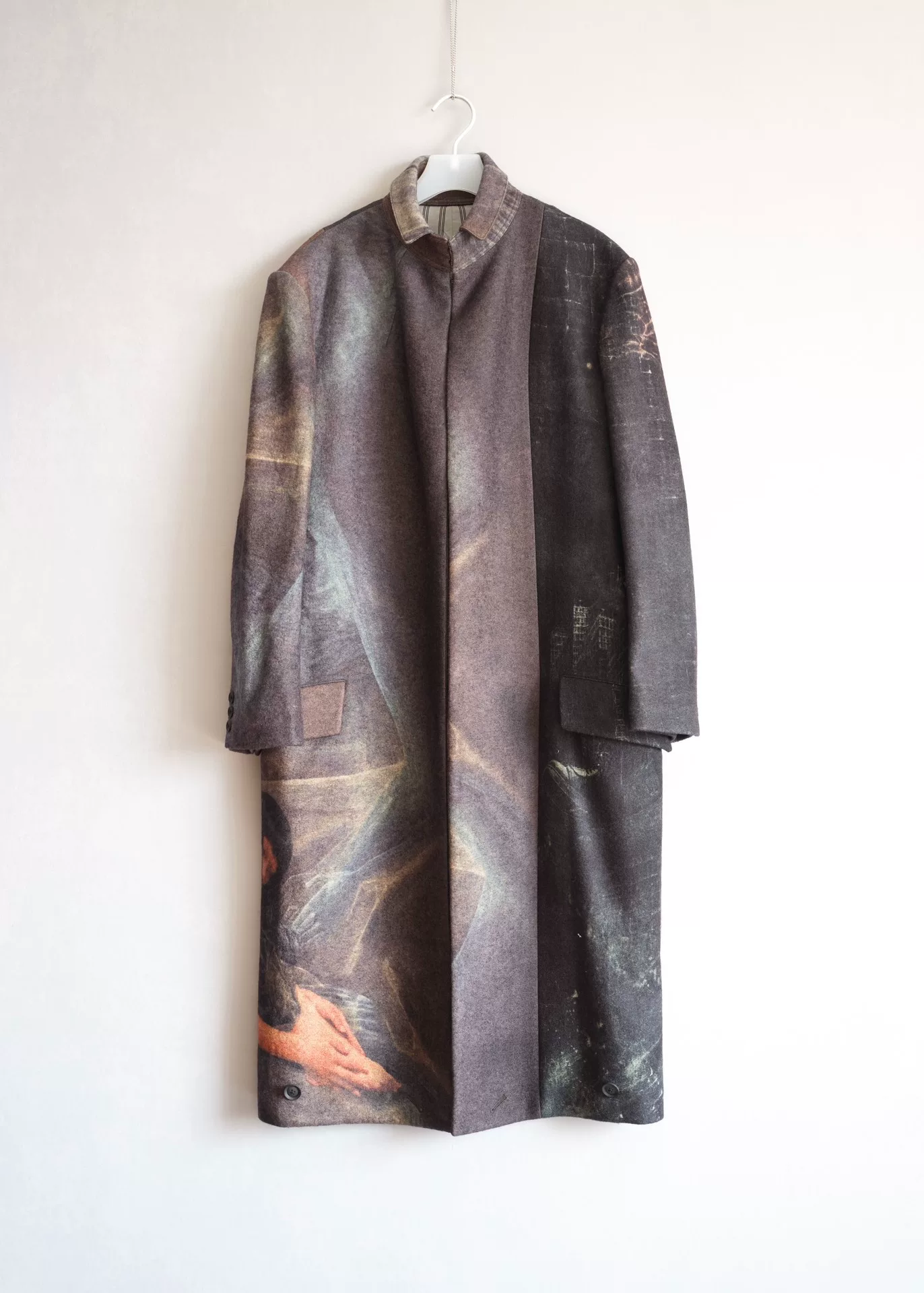 Yohji Yamamoto 22AW Beksiński Art Coat