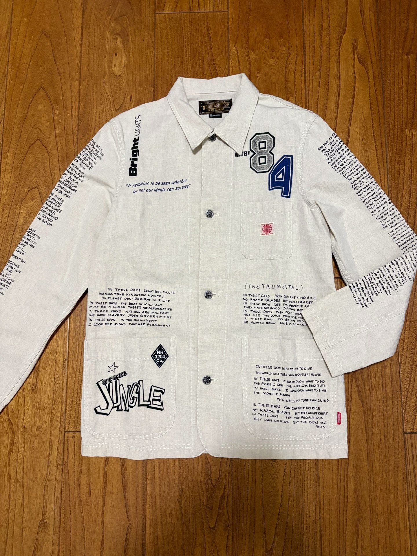 NEIGHBORHOOD Early Hand-Painted Shirt Jacket