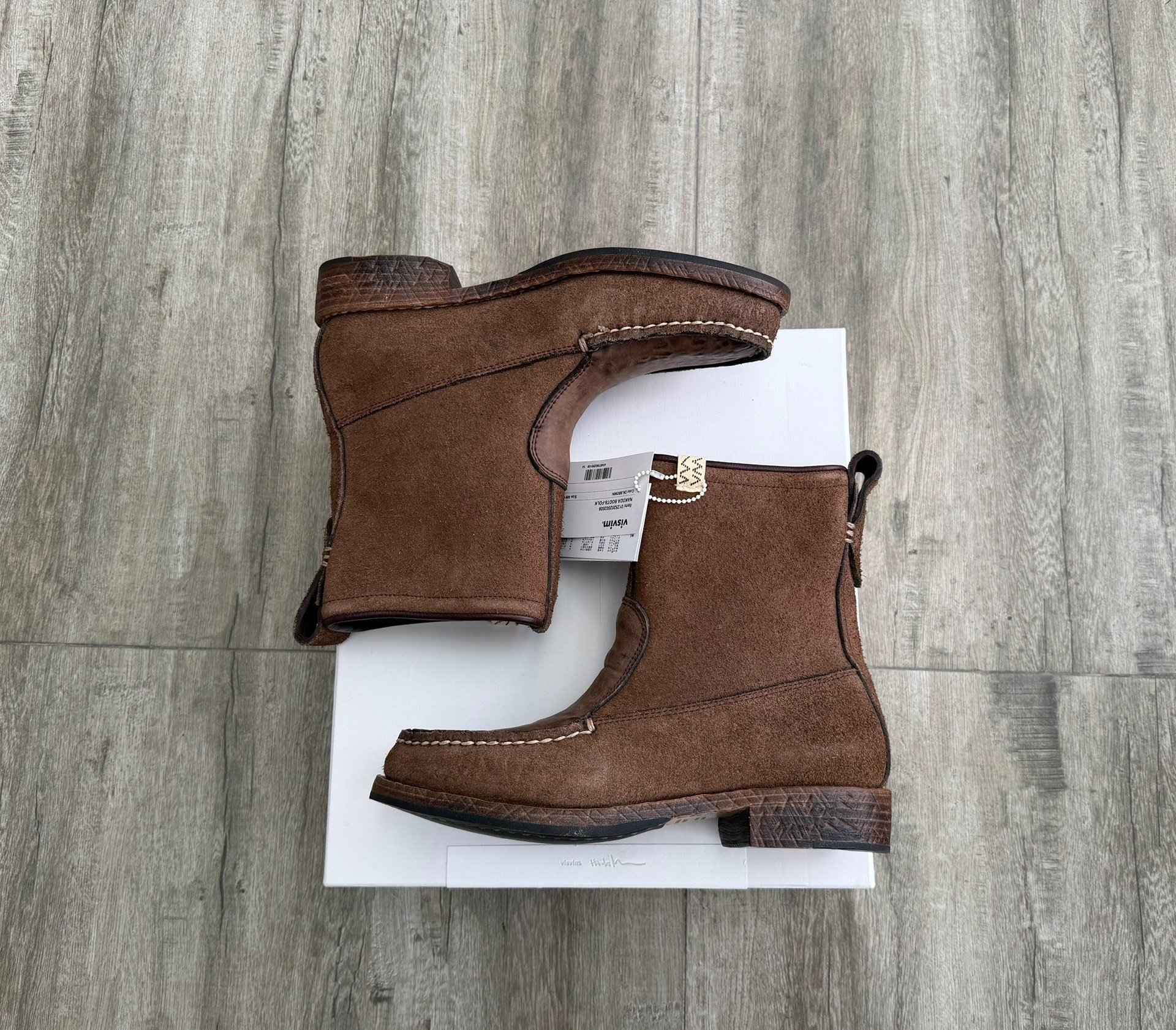 VISVIM NAKODA BOOTS-FOLK — back