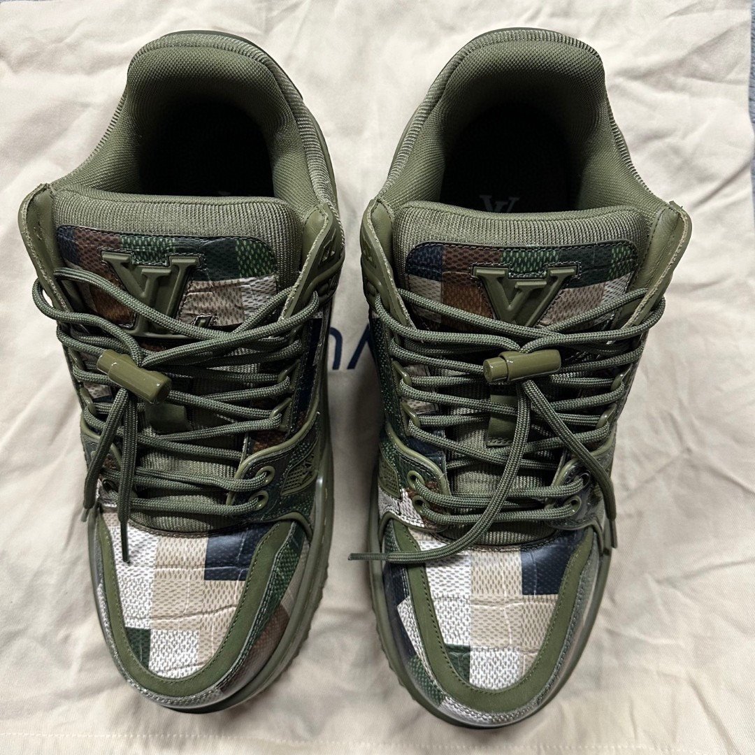 Louis Vuitton Pharrell Camo Trainer Low-Top
