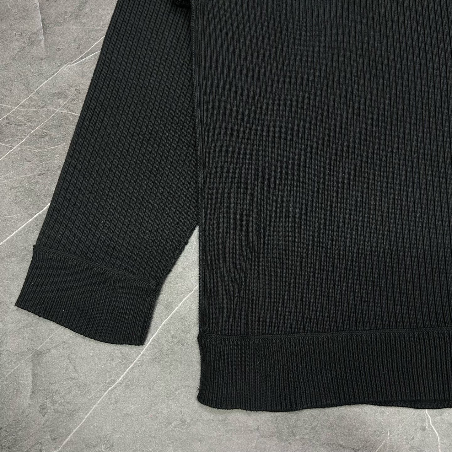 Balenciaga 25 New Patch Letter Knit Sweater — back