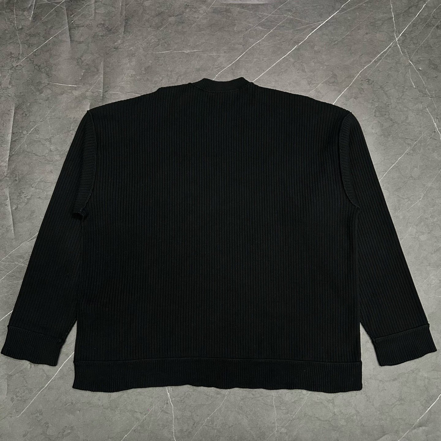 Balenciaga 25 New Patch Letter Knit Sweater — front
