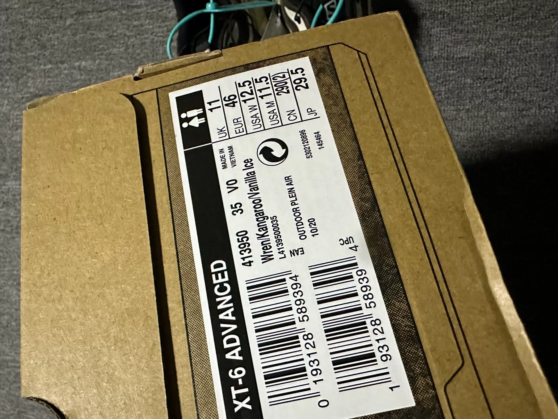 Salomon XT6-Advanced Sneakers — front