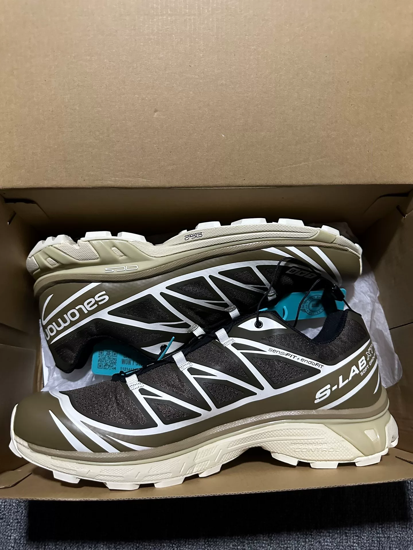 Salomon XT6-Advanced Sneakers — back