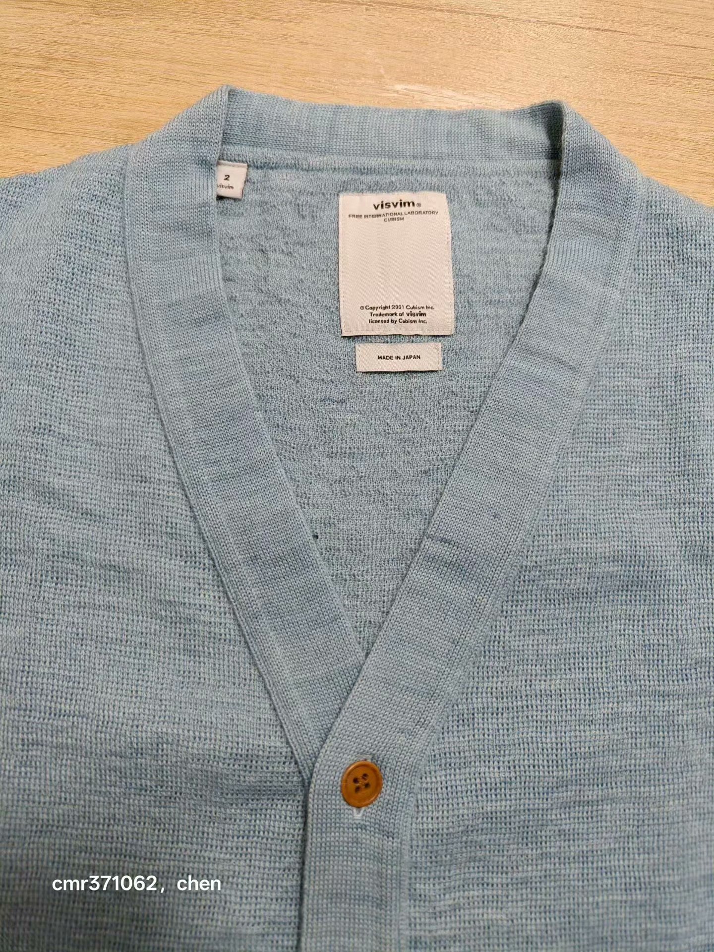 visvim 15AW Longsleeve Knit Cardigan — front