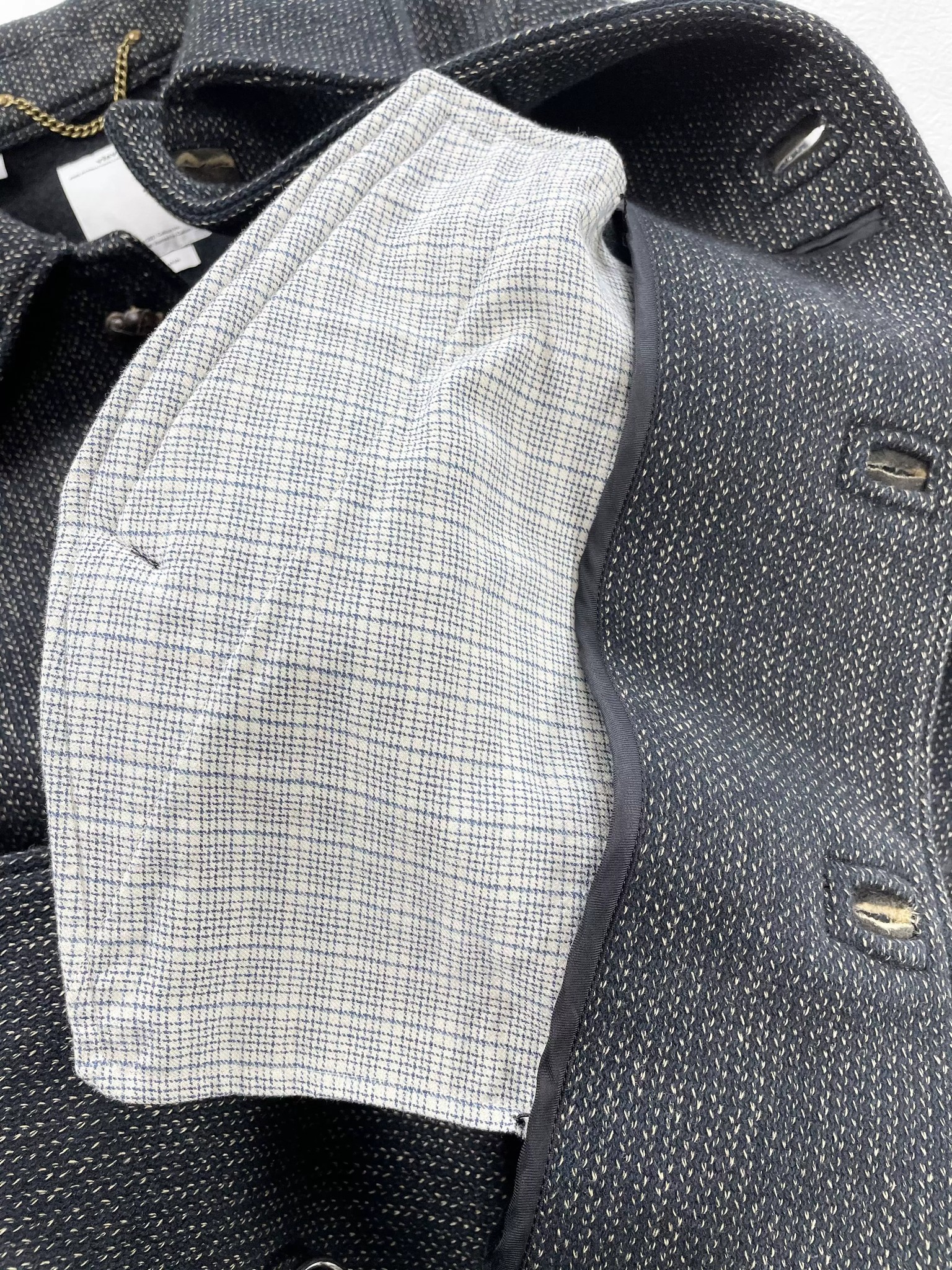 VISVIM HERGE COAT BBJ — detail