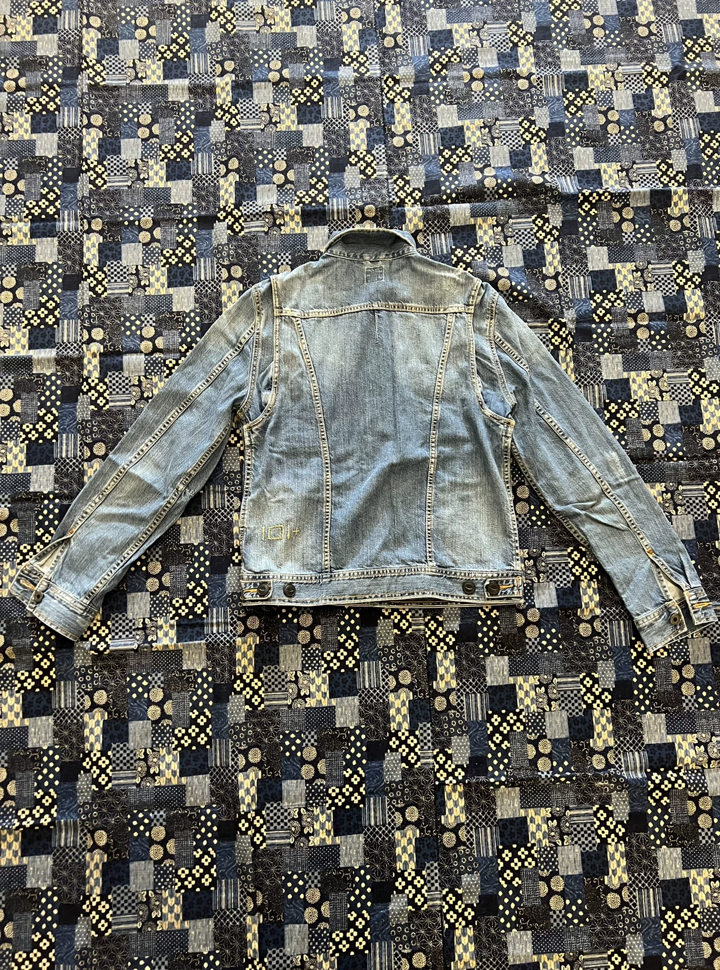 Lee 101 Classic Motorcycle Denim Jacket — front