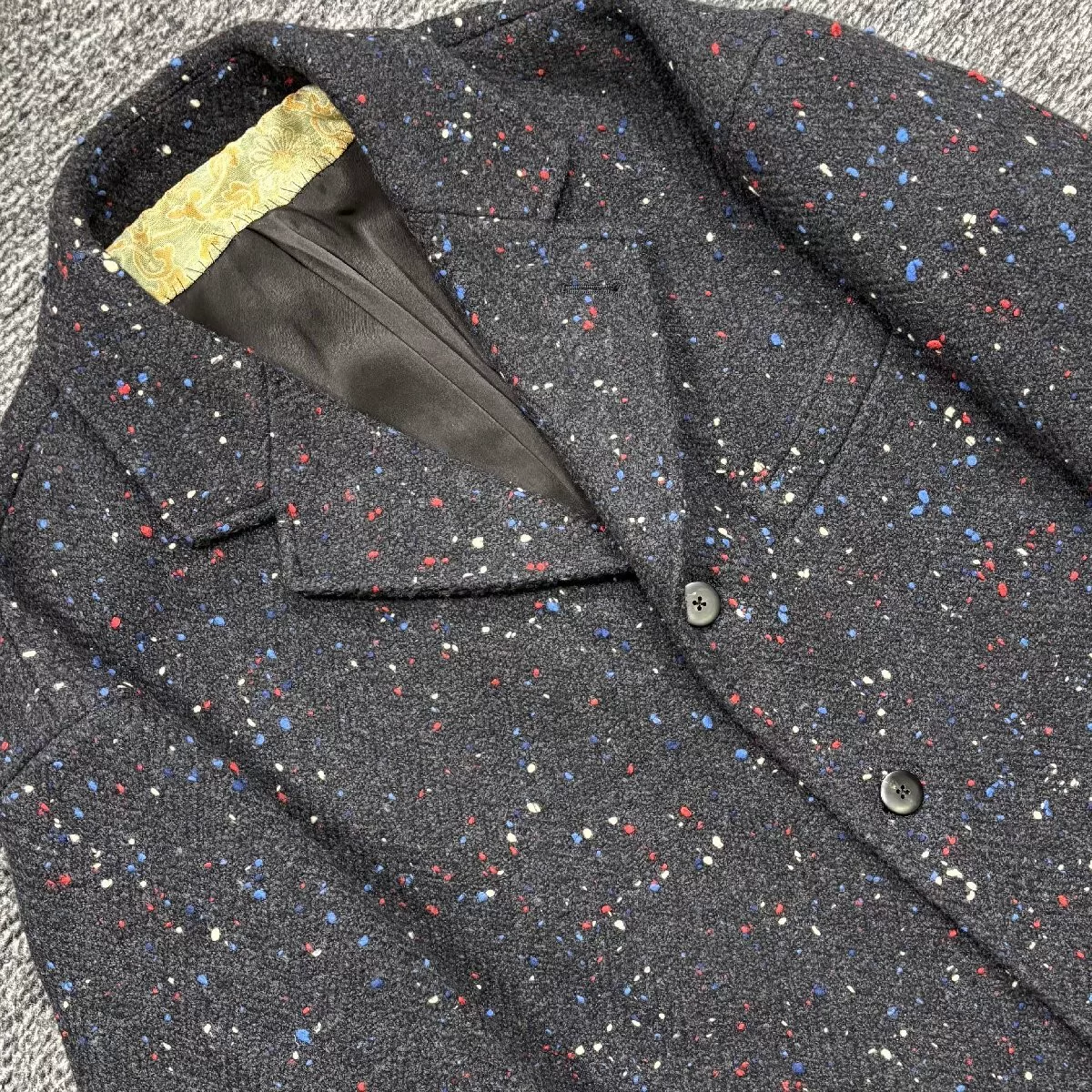 visvim MUFFERAW JKT 23aw CUBISM — back