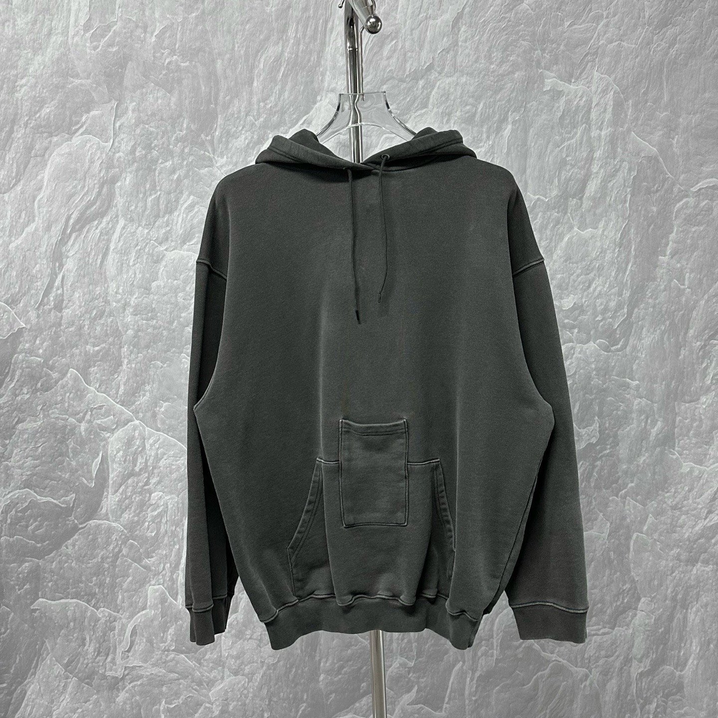 Balenciaga Back Logo Print Hoodie