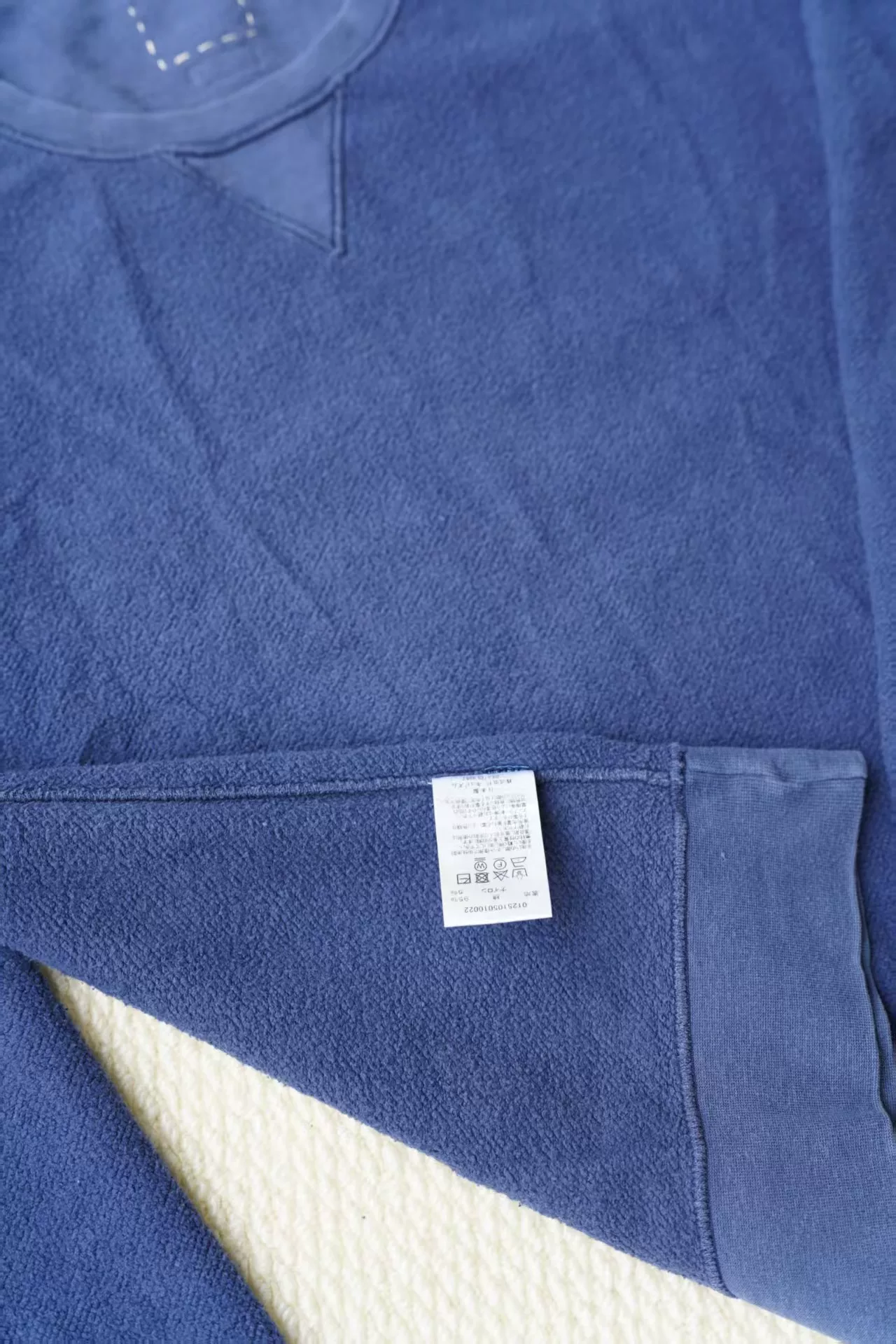Visvim 25SS JUMBO SB Crewneck Sweatshirt — label