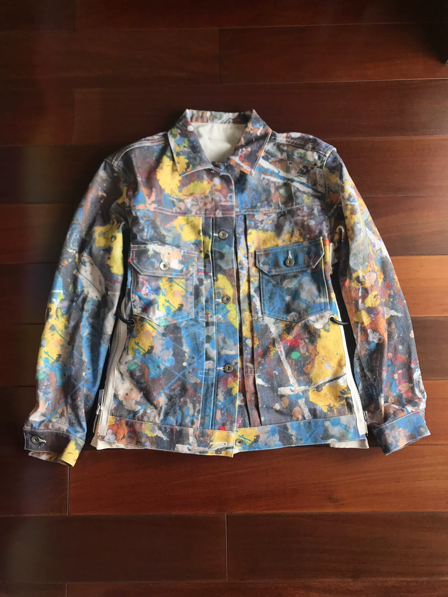Sacai x Jackson Pollock Graffiti Denim Jacket