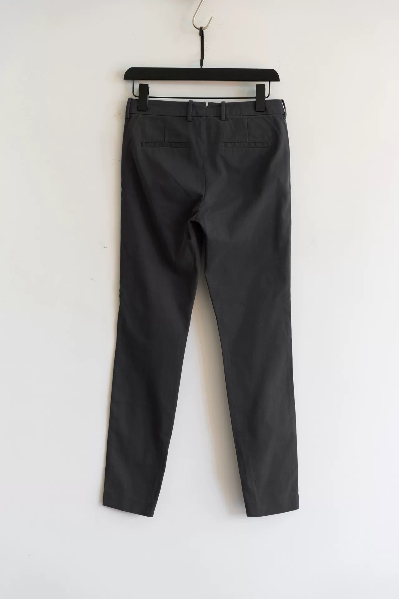 Loro Piana Italian Waist Zipper Cuff Trousers — front