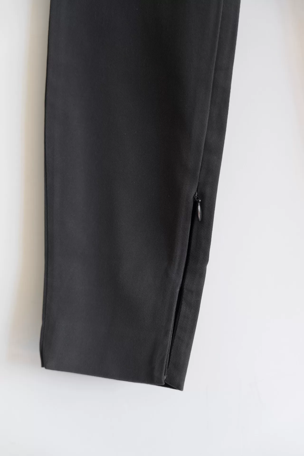 Loro Piana Italian Waist Zipper Cuff Trousers — back