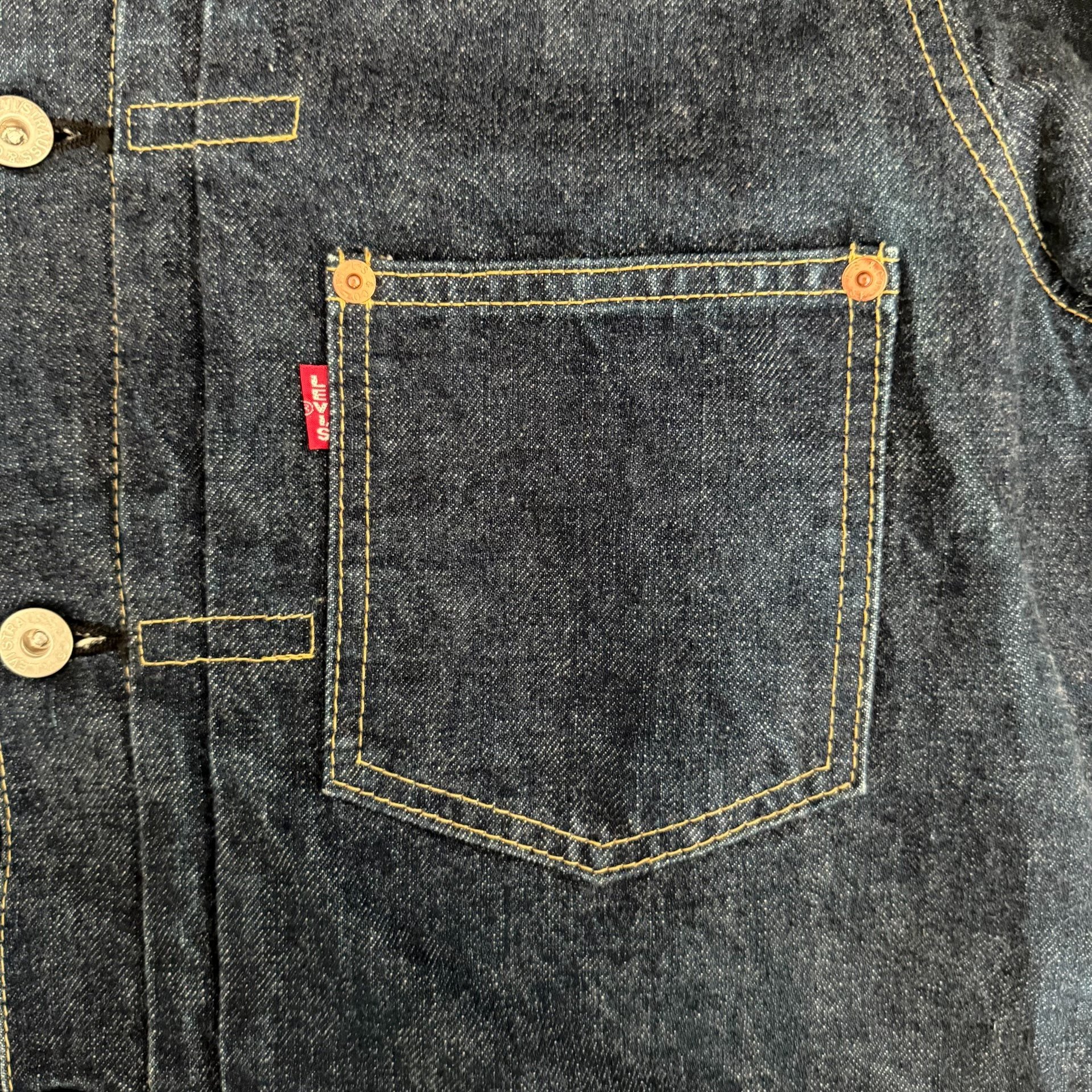Levi's LVC506XX Vintage Denim Jacket — back