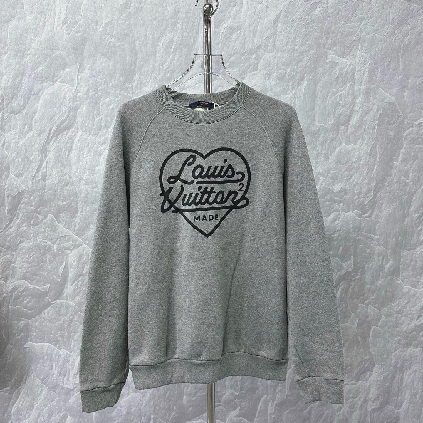 Louis Vuitton Nigo Heart Print Sweatshirt
