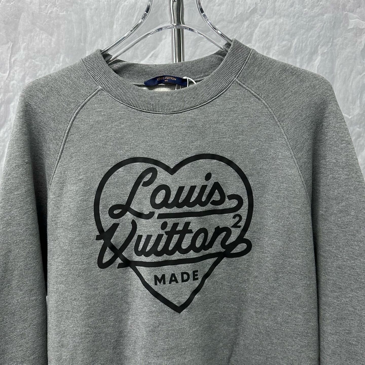 Louis Vuitton Nigo Heart Print Sweatshirt — front