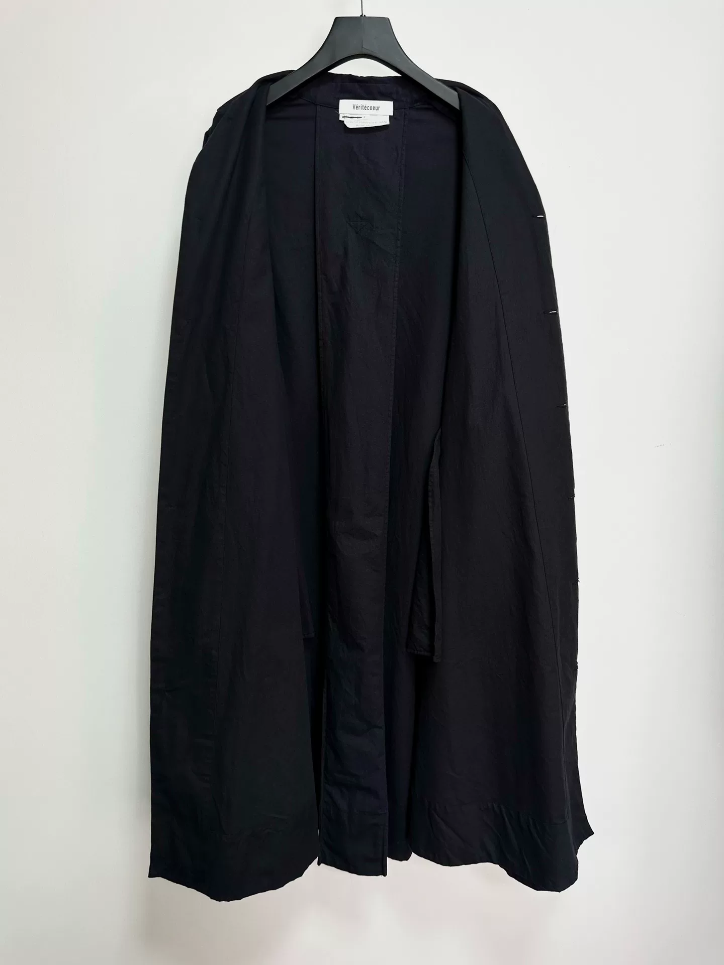 Veritecoeur High-Density Cotton Coat — back
